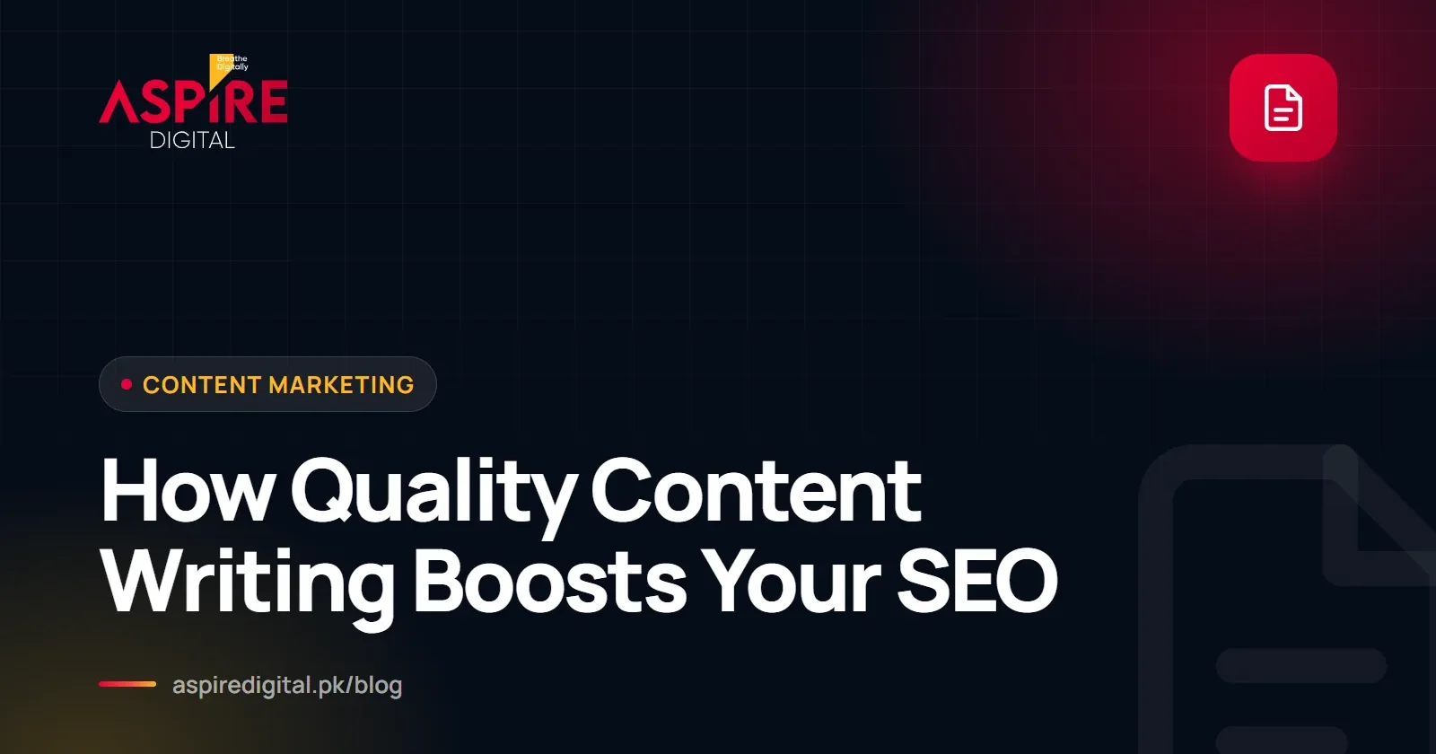 How Quality Content Writing Boosts Your SEO
