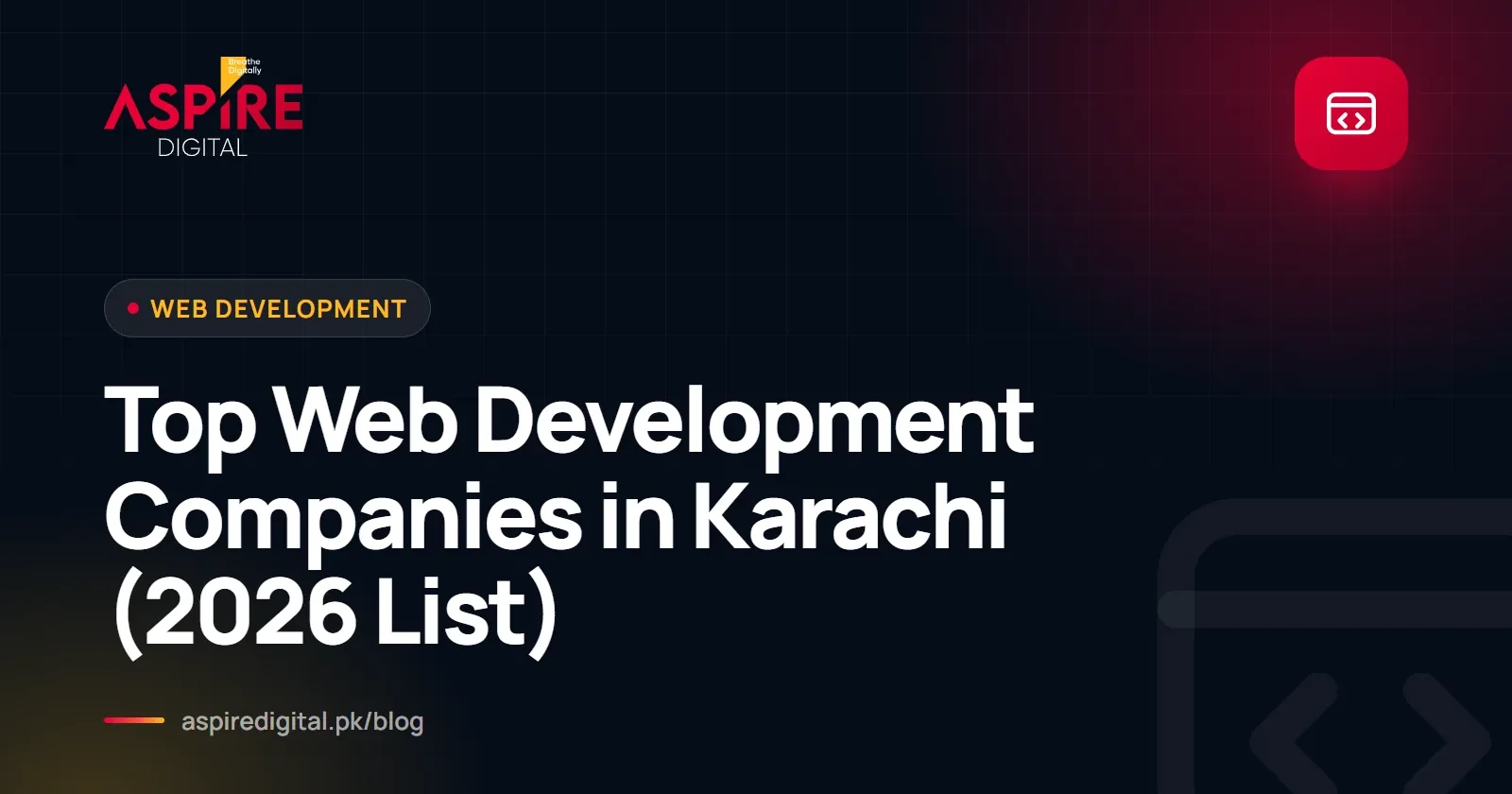 Top Web Development Companies in Karachi (2026 List)