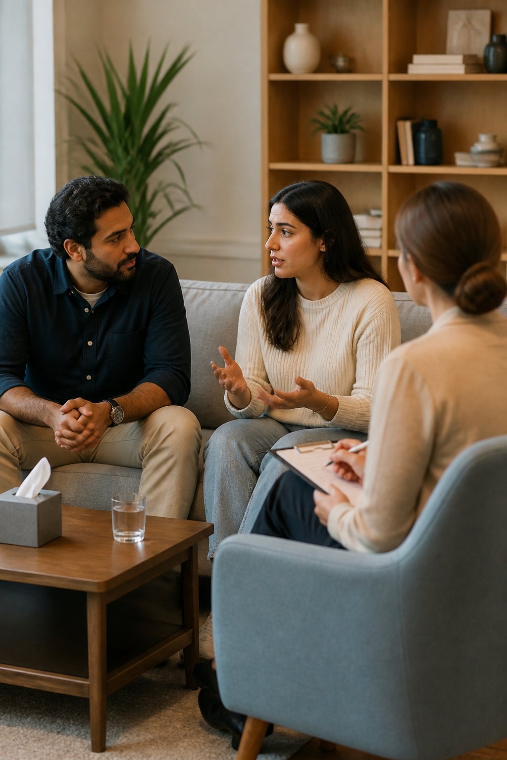 Couples Family Therapy Conversation