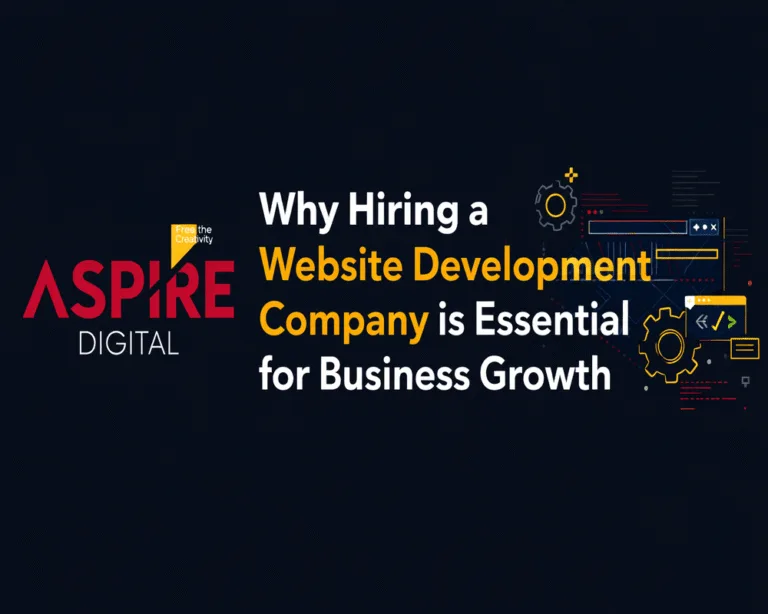 Aspire Digital website development promotion