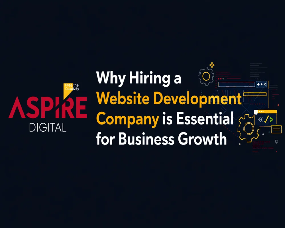 Aspire Digital website development promotion
