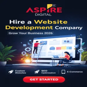 Aspire Digital website development services